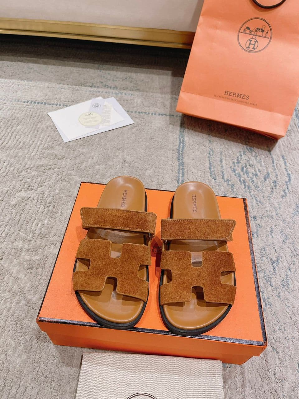 Hermes Chypre brown Sandal – Moda