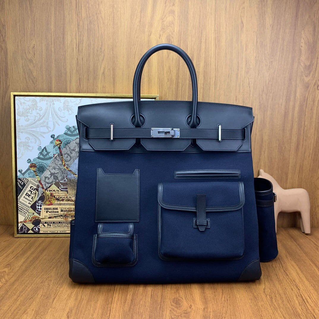 Hermès Haut à Courroies Blue – Moda