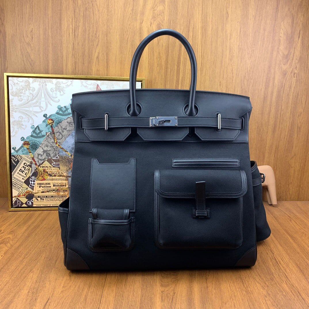 Hermès Haut à Courroies Black – Moda