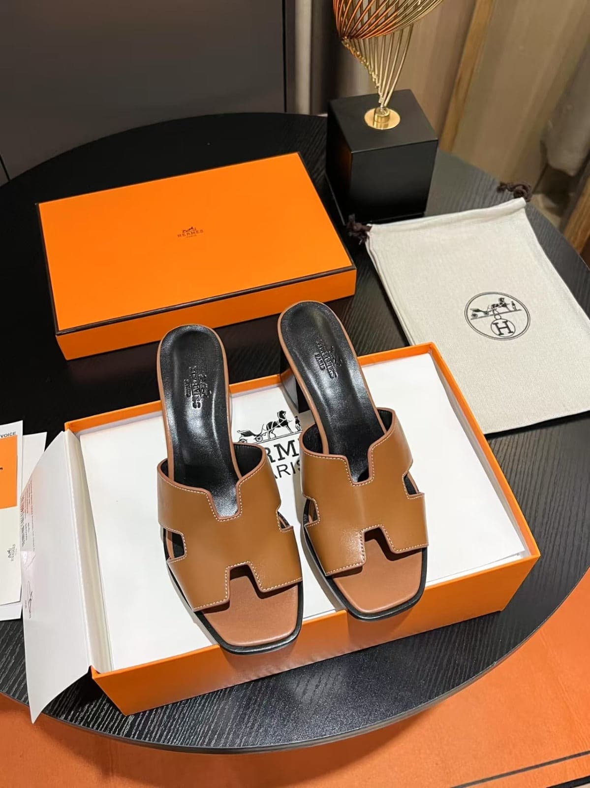 Hermes Helia Sandal Naturel – Moda