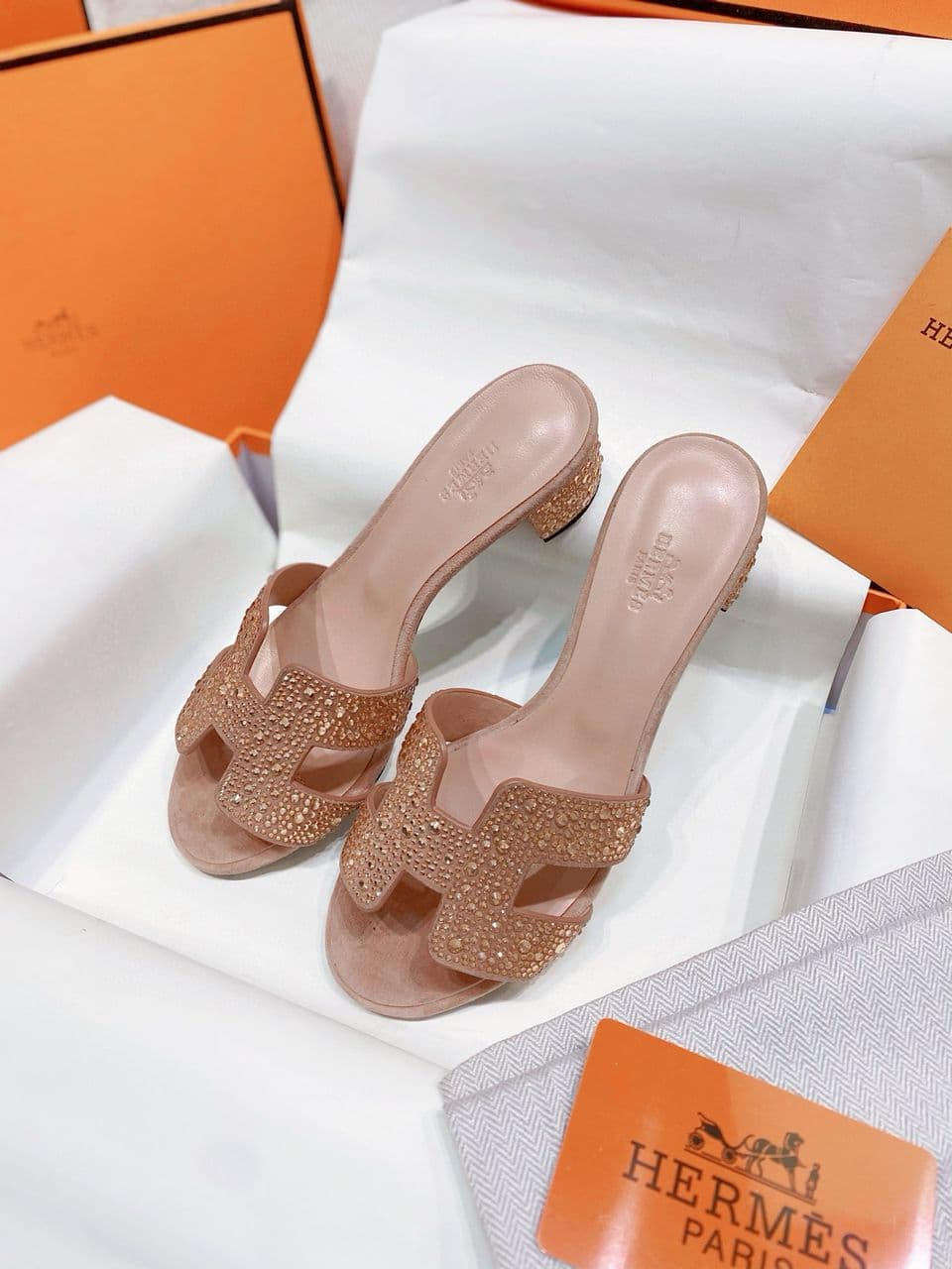Hermes Sandal Beige – Moda