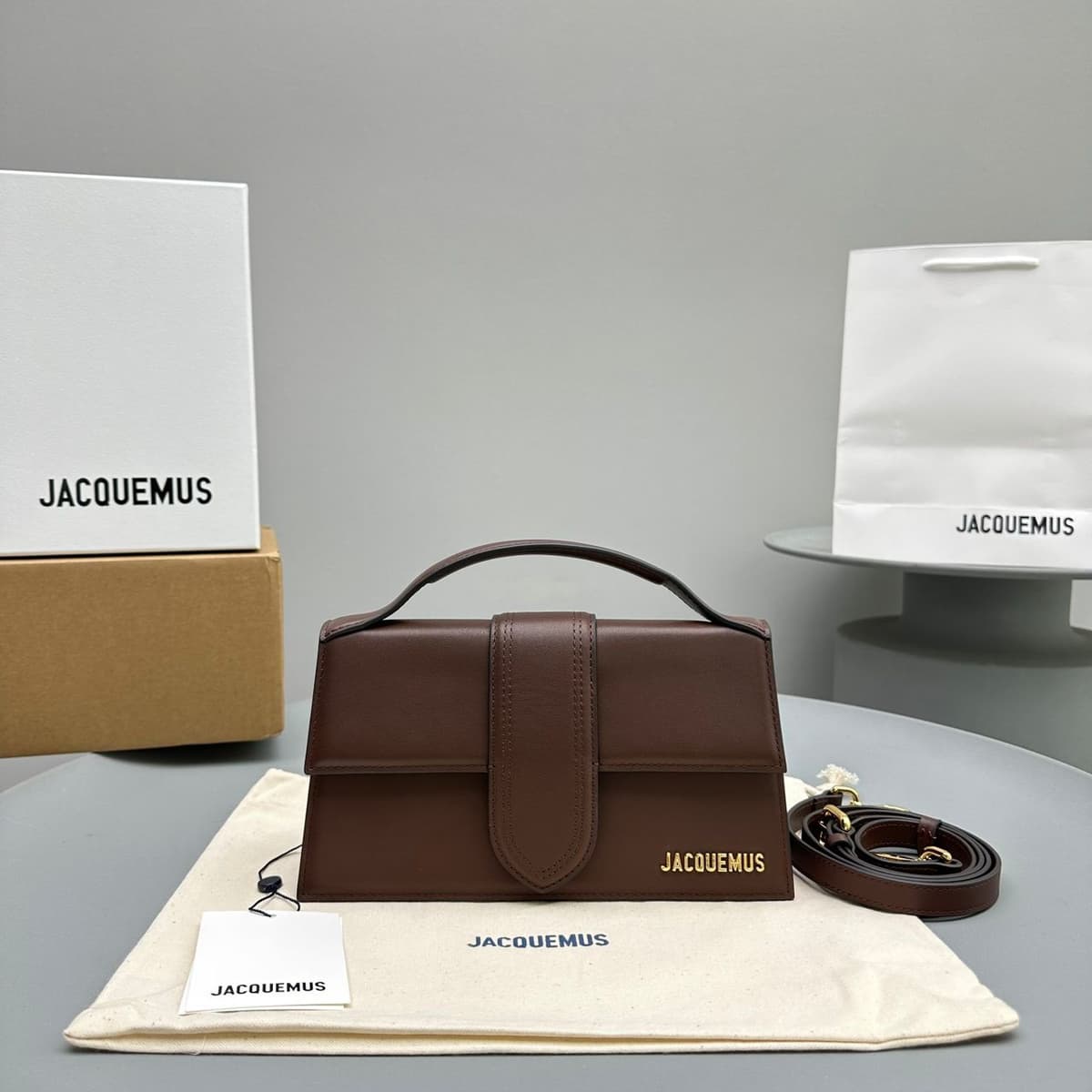 Jacquemus Le Grand Bambino Marrom – Moda