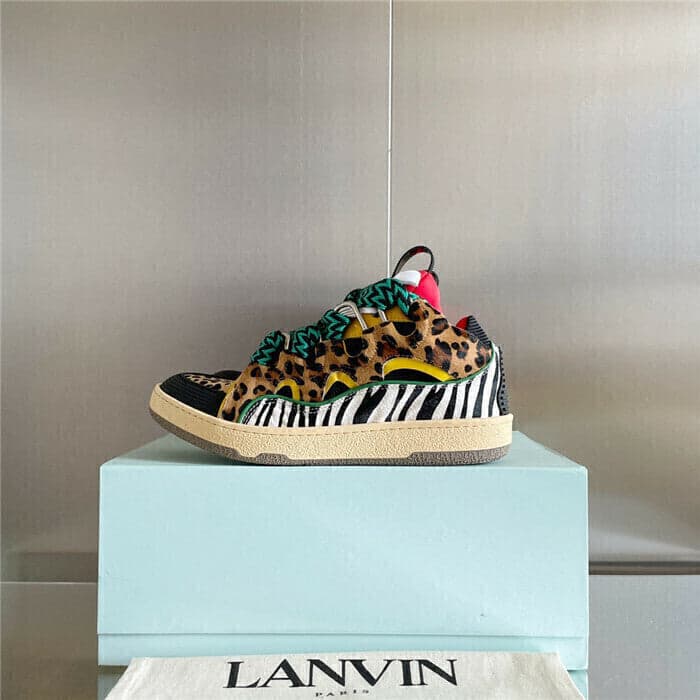 Lanvin Curb Sneaker 'Animal Print' – Moda