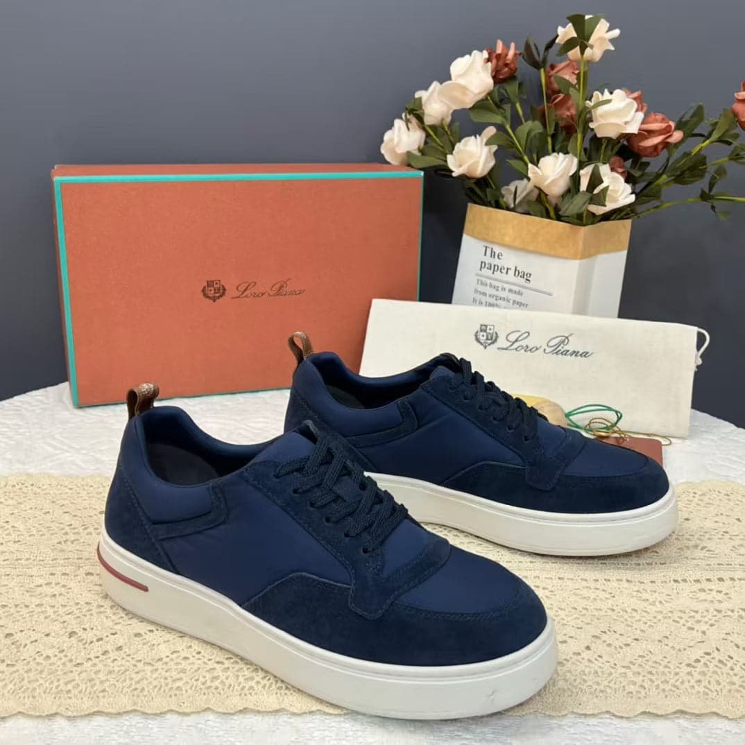 Loro Piana Newport Walk Sneakers. – Moda