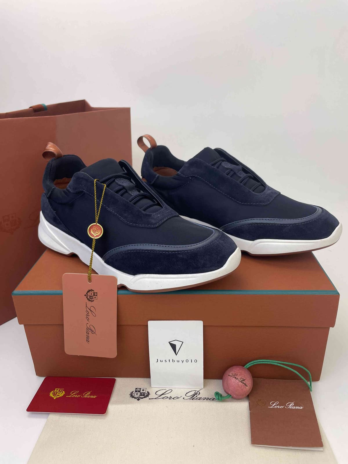 Loro Piana Modular Walk Navy Blue . – Moda