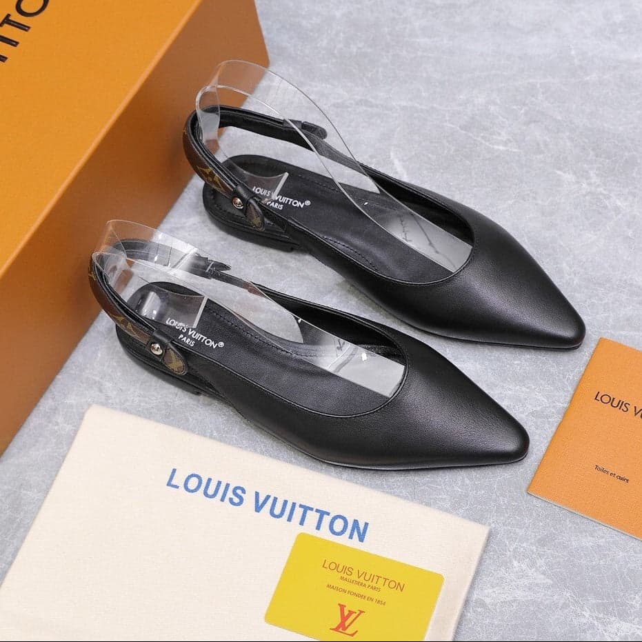 Louis Vuitton Ballerina Legacy Slingback Black – Moda