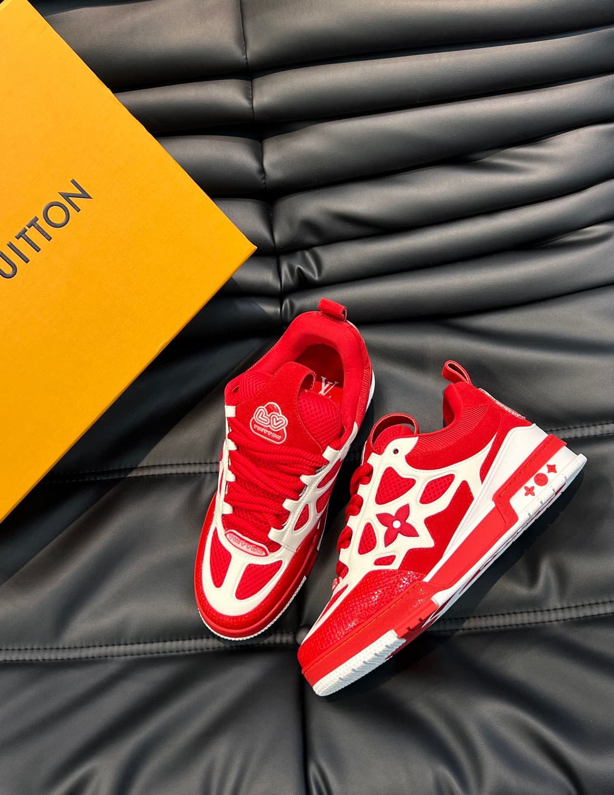 Skate Red Sneakers – Moda