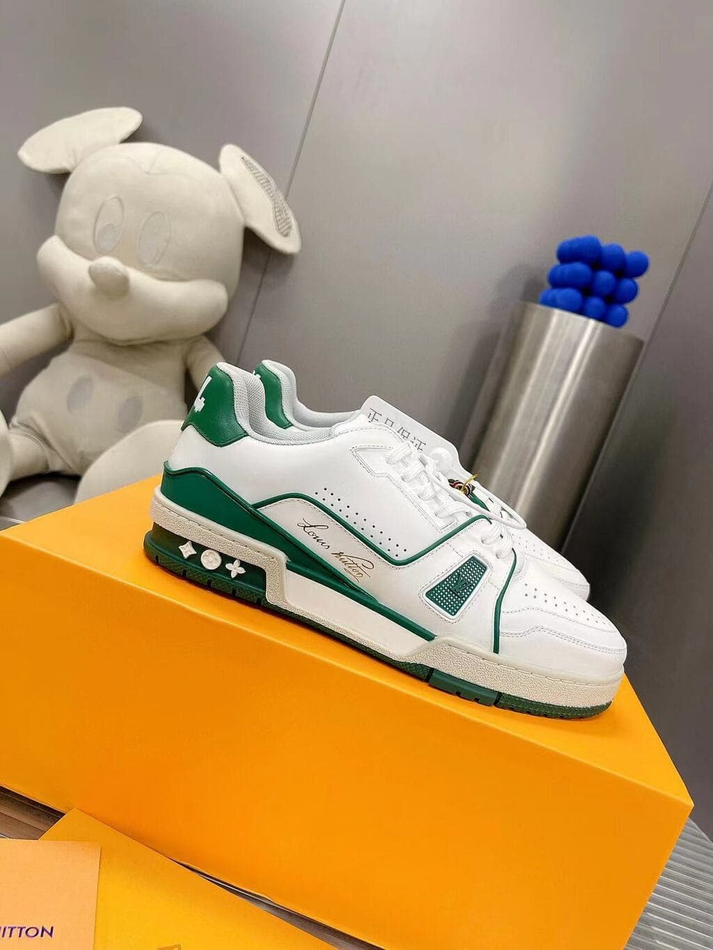 Trainer #54 Signature White Green – Moda