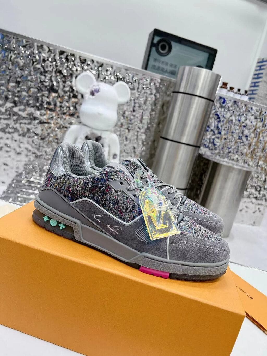 Trainer Grey Multicolor – Moda