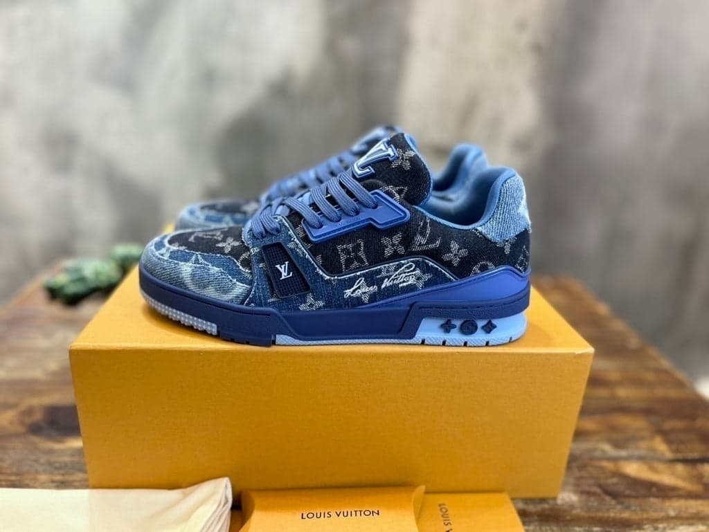 TRAINER Jeans Black Blue – Moda
