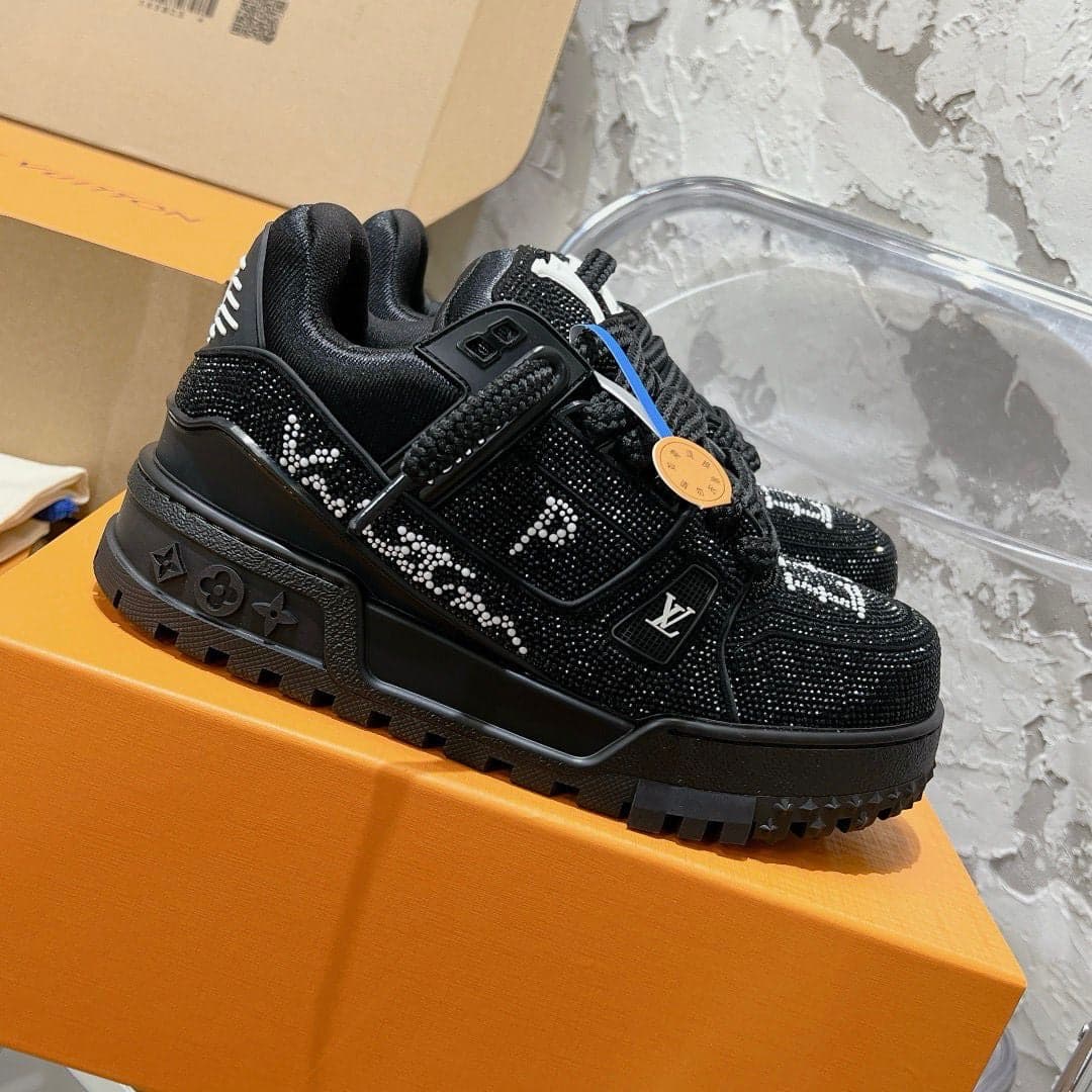Trainer Maxi Black Crystals – Moda