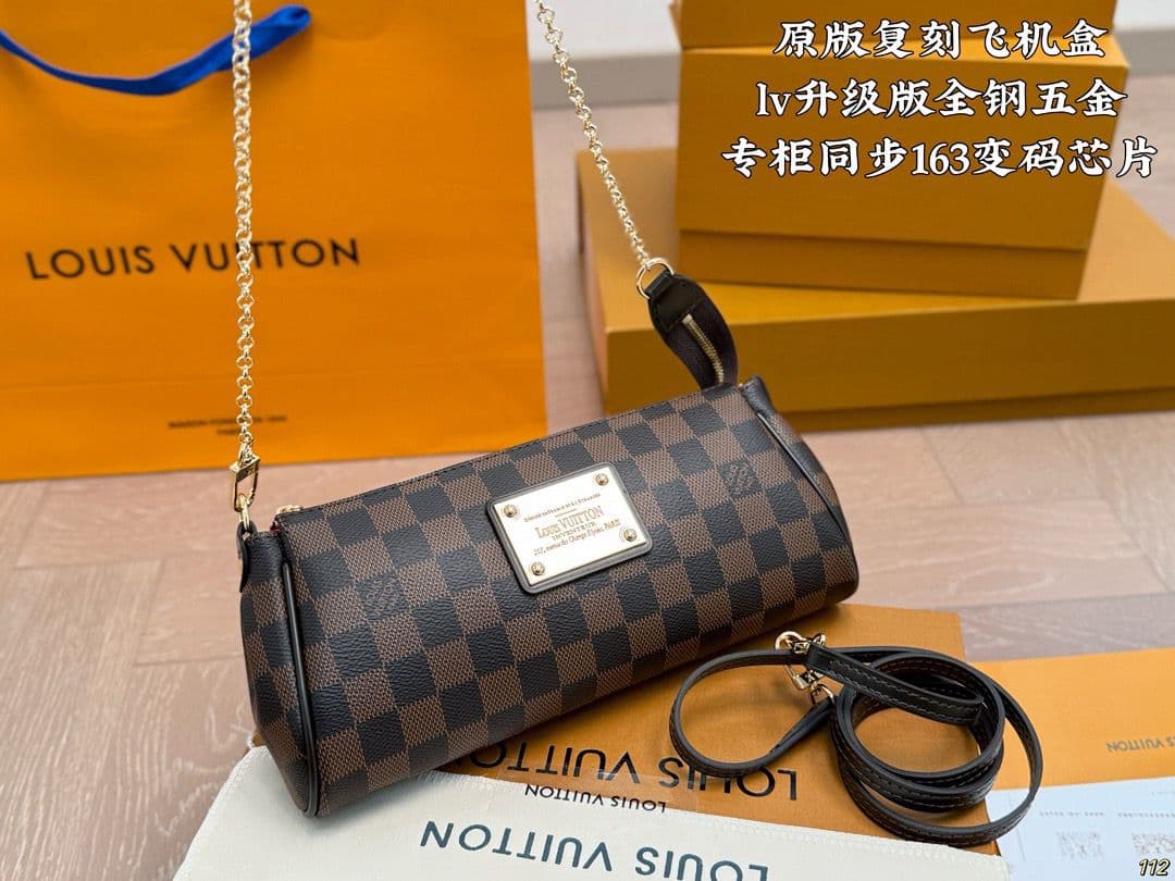 Lv Eva Damier Ébene – Moda