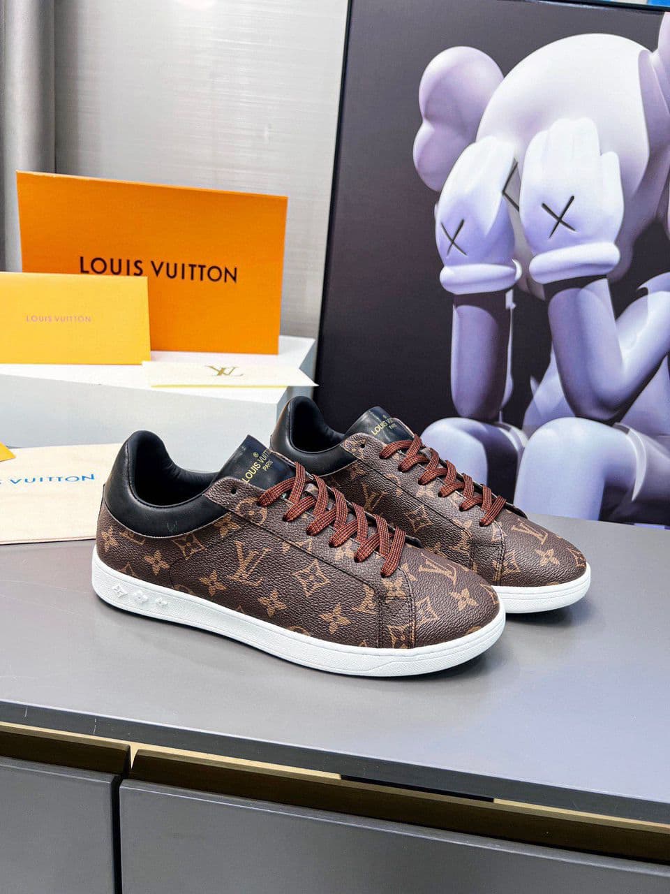 Lv Luxembourg Ebene Monogram – Moda