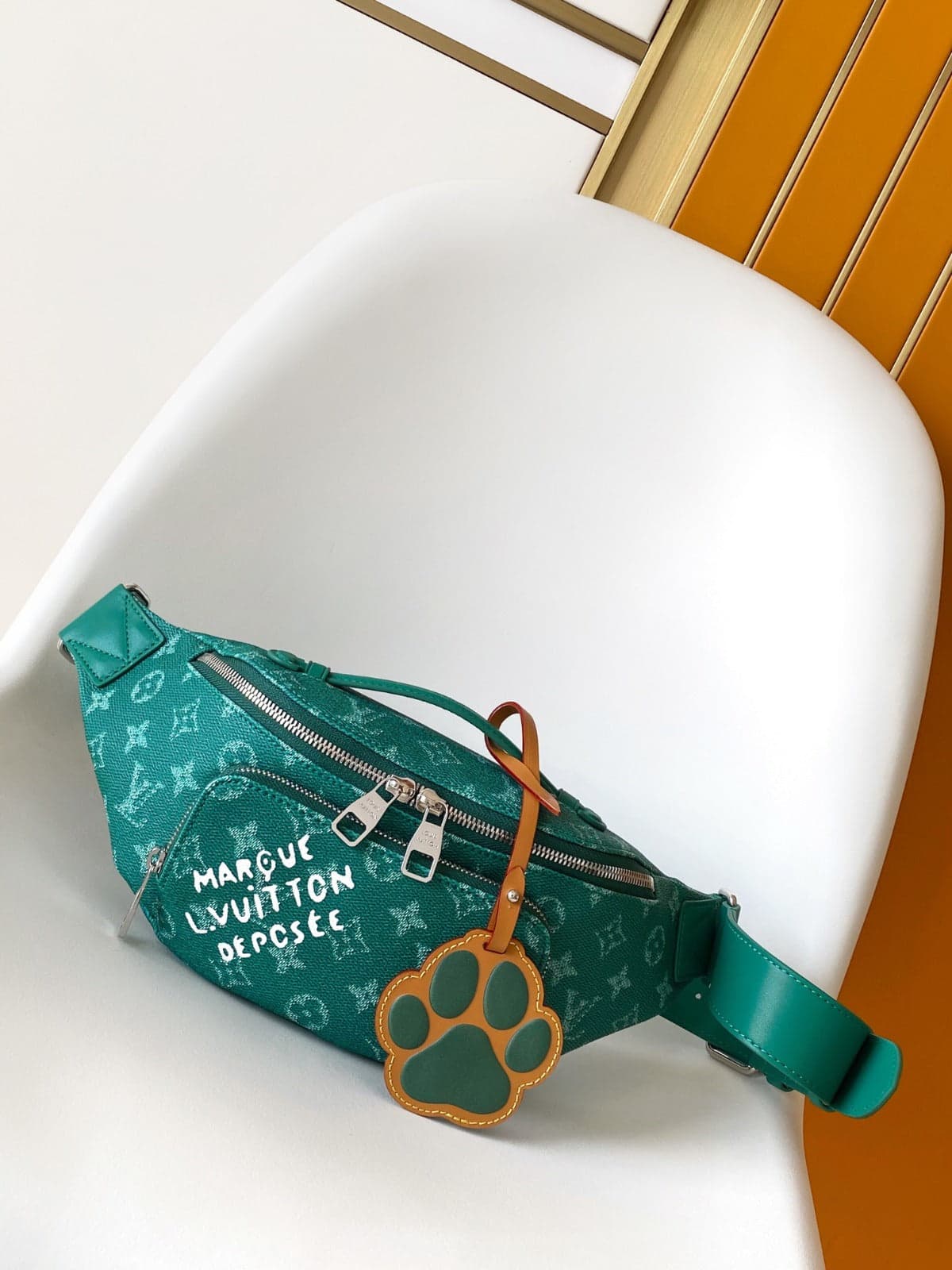 Lv Rush Bumbag Green – Moda