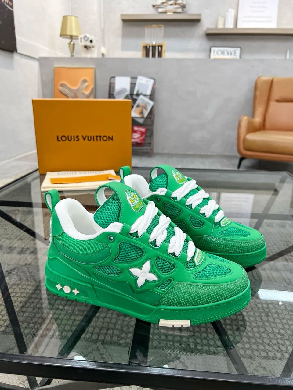 Lv Skate Green – Moda