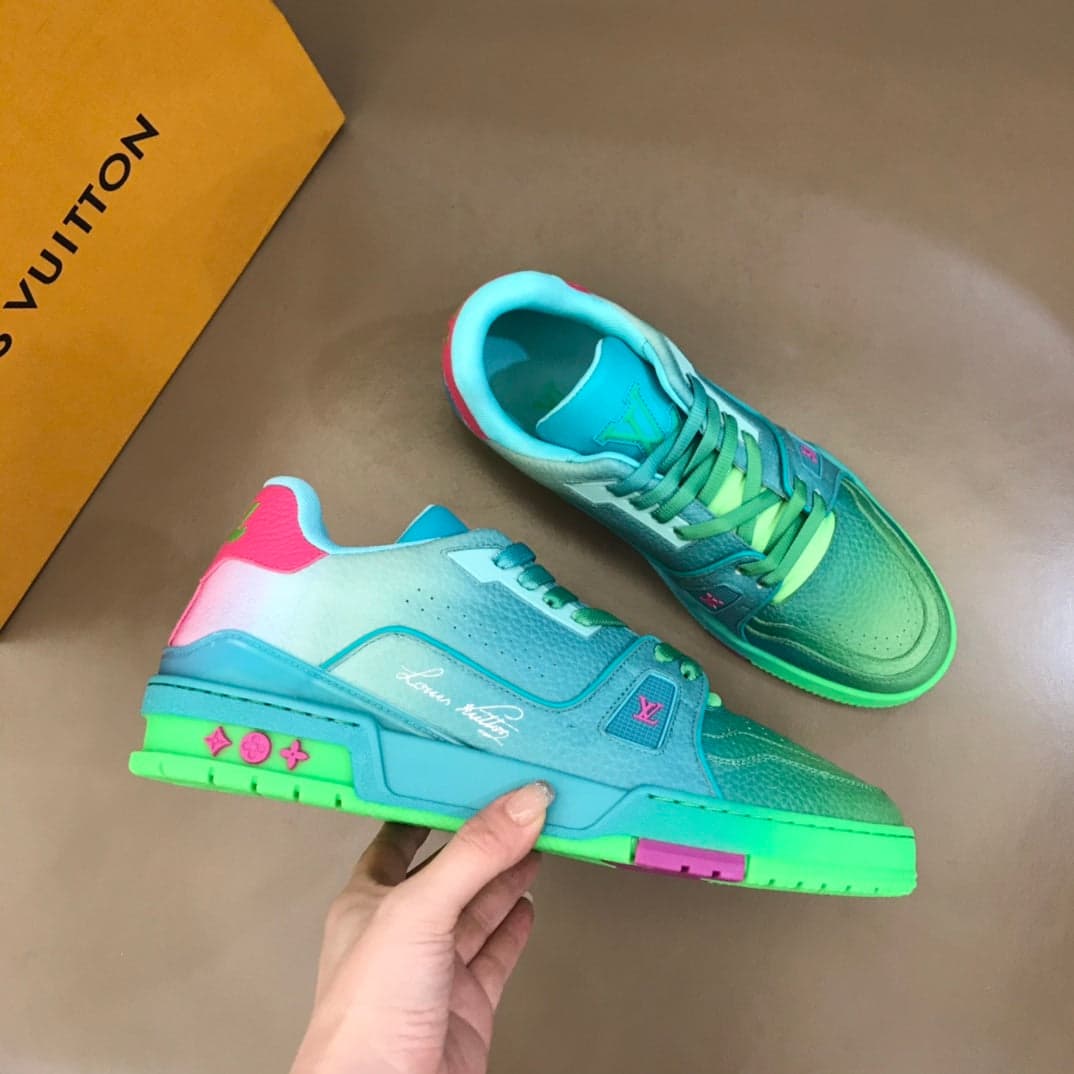 Lv Trainer Green Ombre – Moda