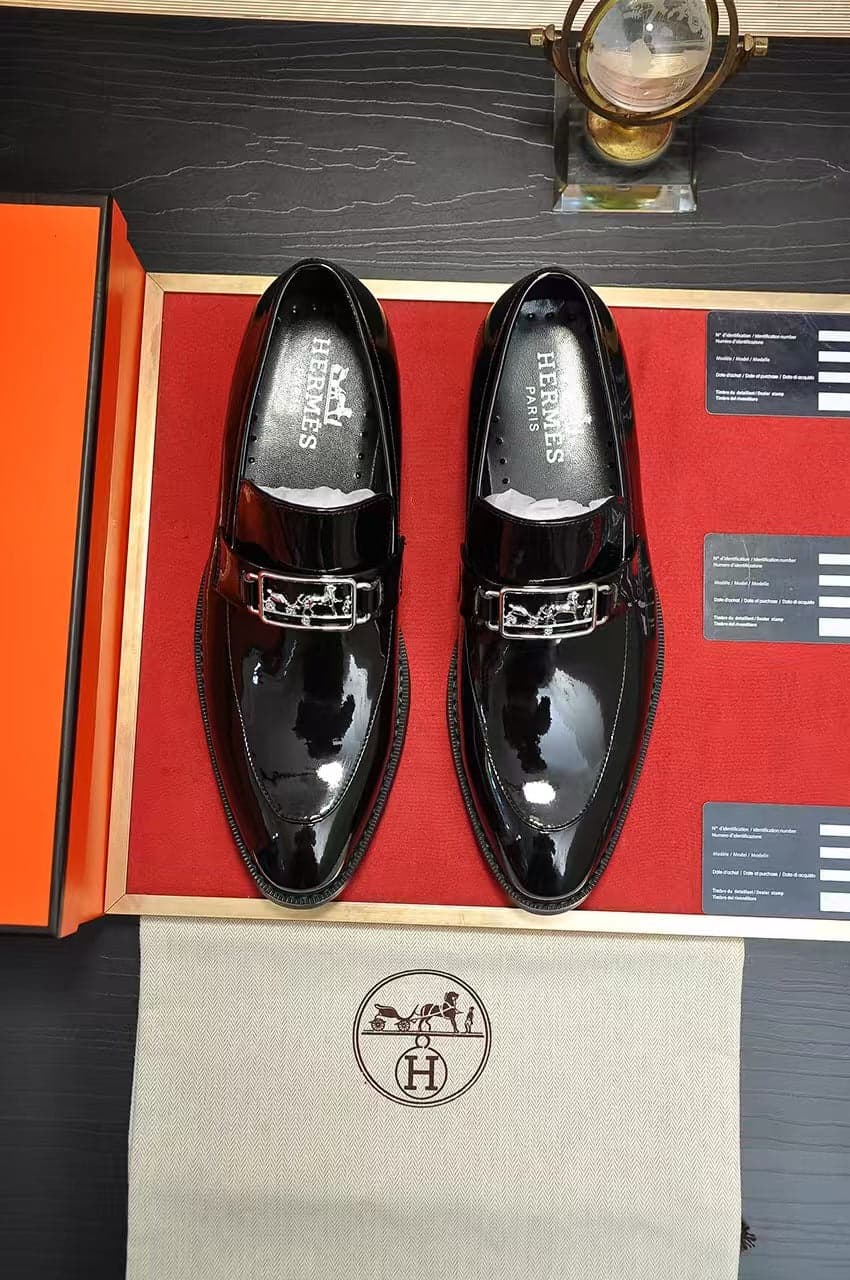 Mocassim Hermès Caleche Buckle – Moda