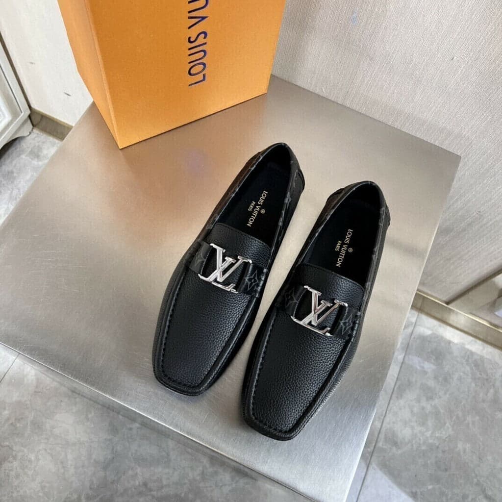 Mocassim Louis Vuitton LV Loafer Preto. – Moda