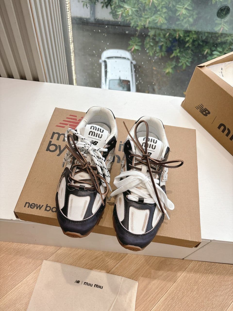 New Balance 530 SL Miu Miu White Blue – Moda