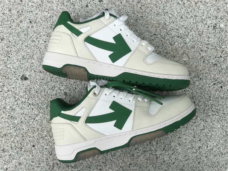 Off-White Out Of Office Branco Verde – Moda