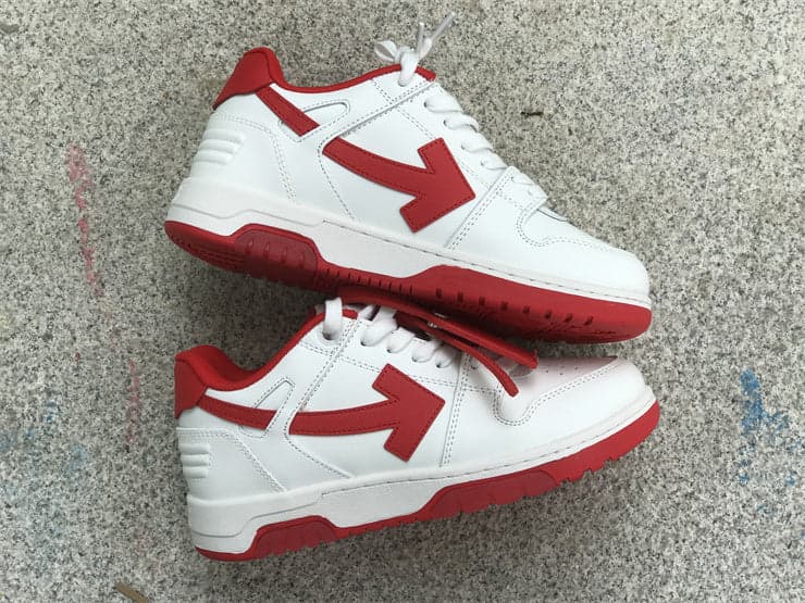 Off-White Out Of Office Branco Vermelho – Moda
