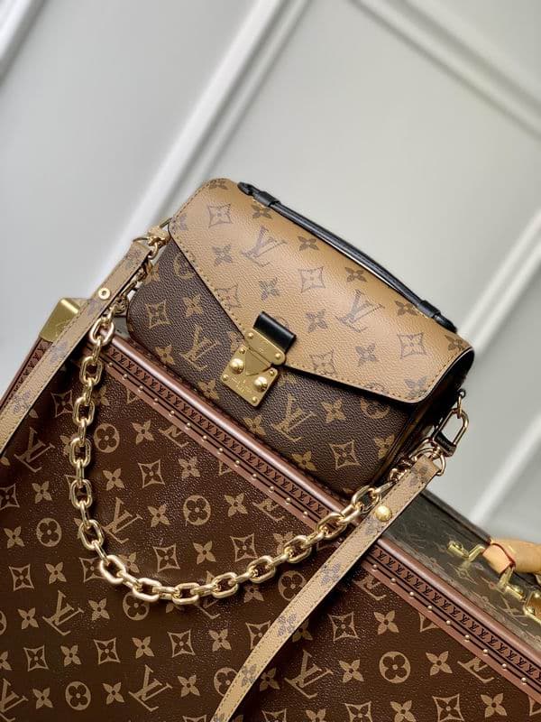 Pochette Métis East West Reverse Brown – Moda