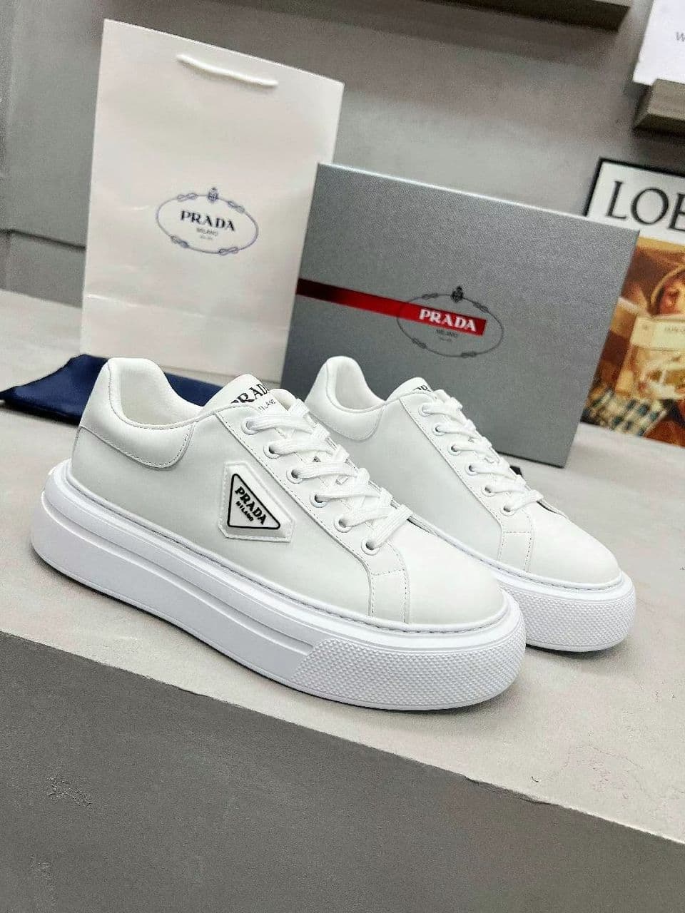 Prada Downtown White – Moda