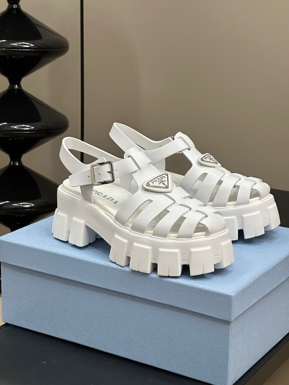 Prada Monolith White – Moda