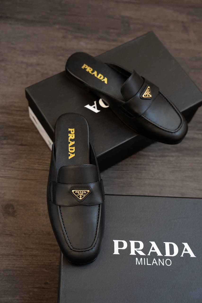 Prada Mule Black – Moda