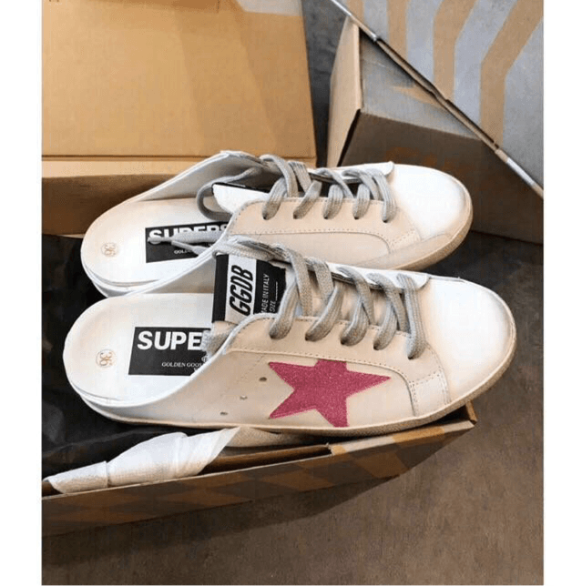 SLIP ON GOLDEN GOOSE GGDB SUPER STAR PINK – Moda
