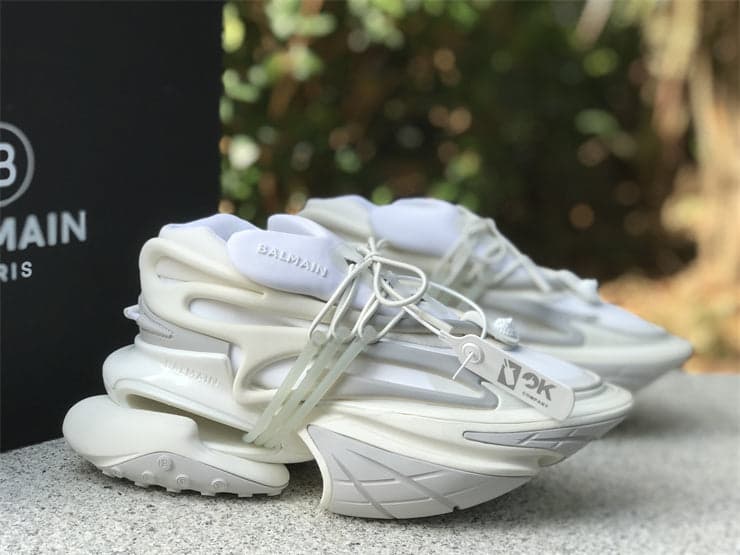 Balmain Unicorn Low-Top White – Moda