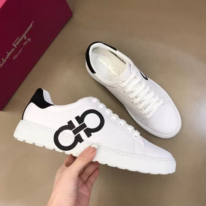 Tênis Ferragamo Gancini White – Moda