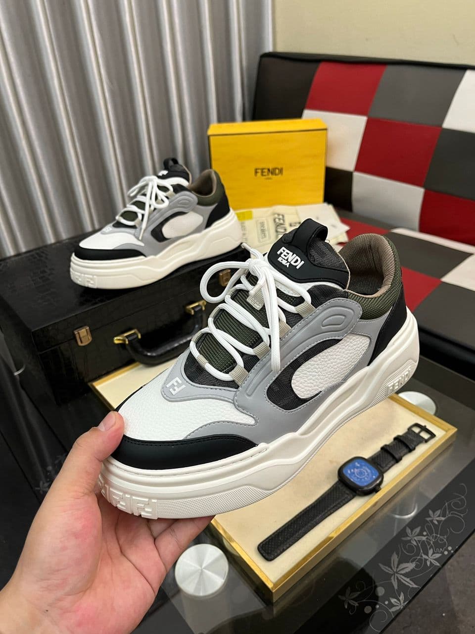 tênis Force Fendi – Moda