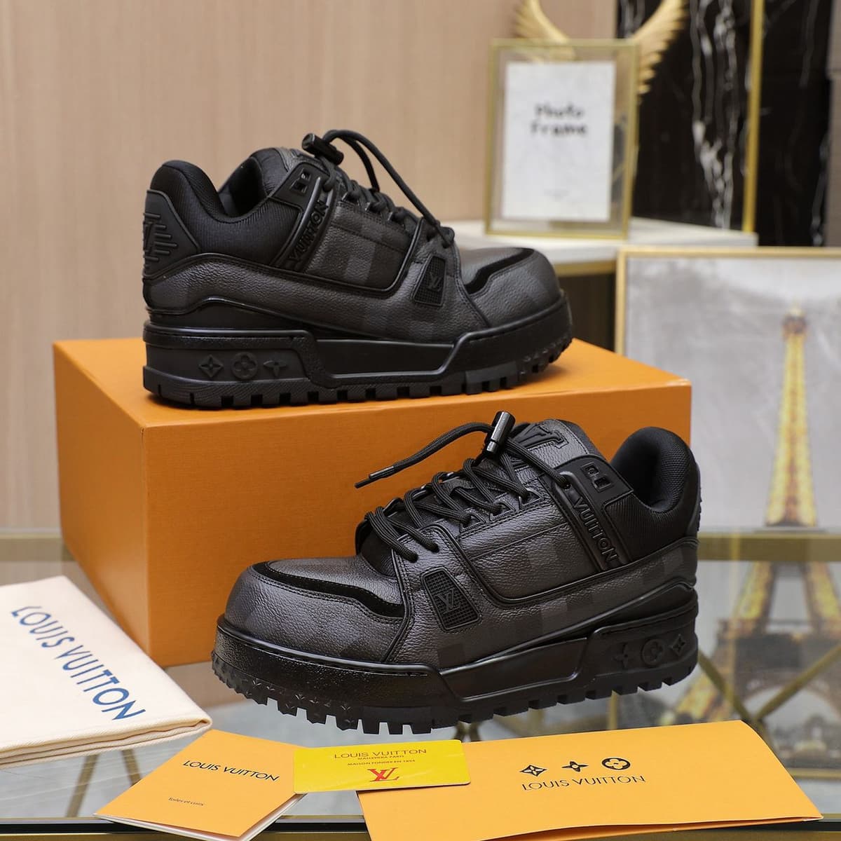 Tênis LV Trainer Maxi – Moda