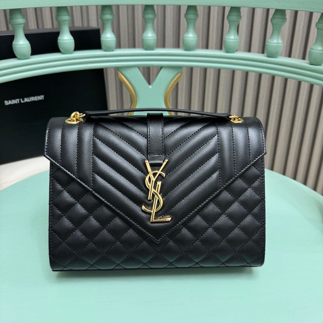 Yves Saint Laurent Envelope Black – Moda