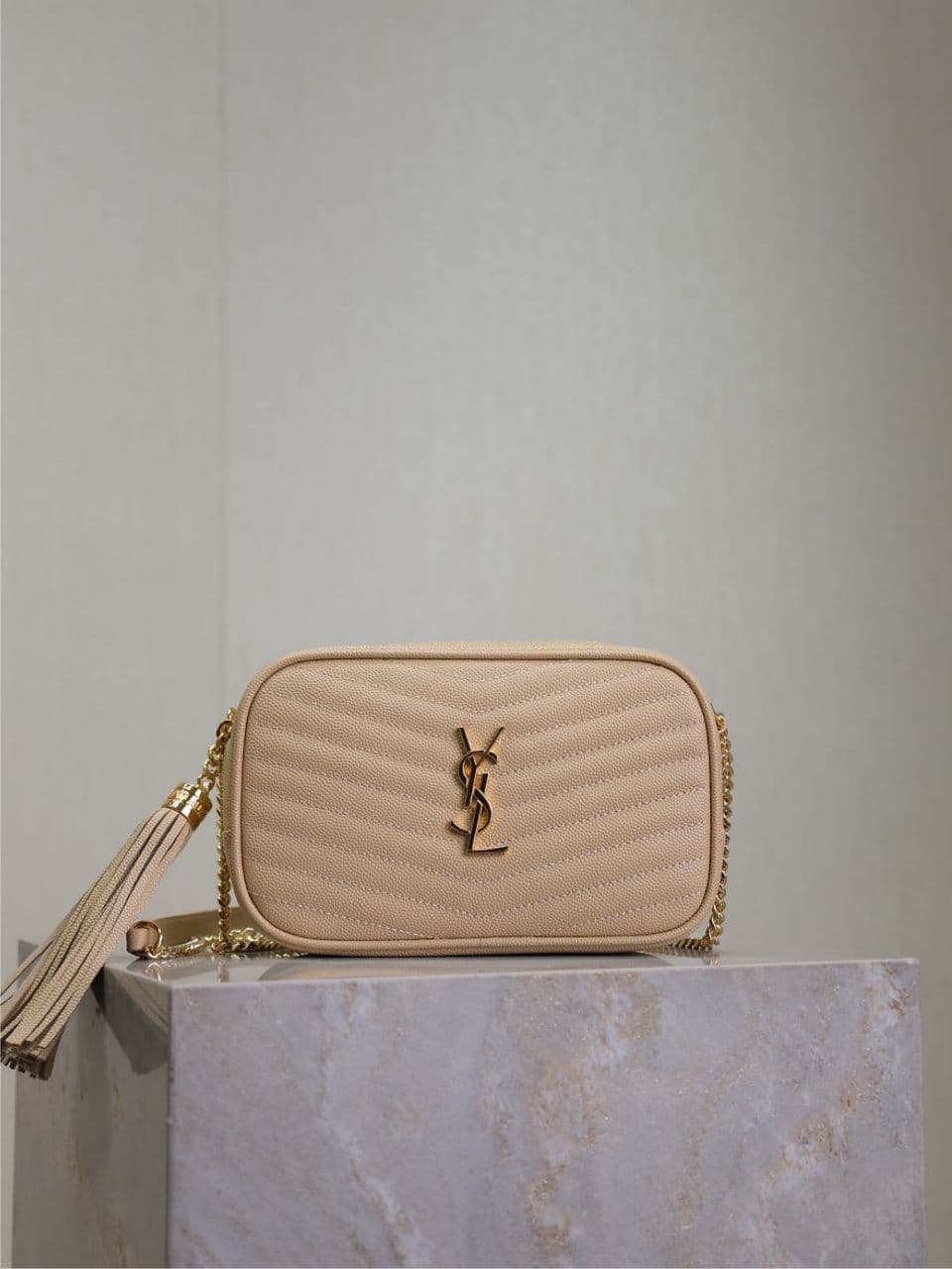 Yves Saint Laurent Lou Lou Mini Matelassê – Moda