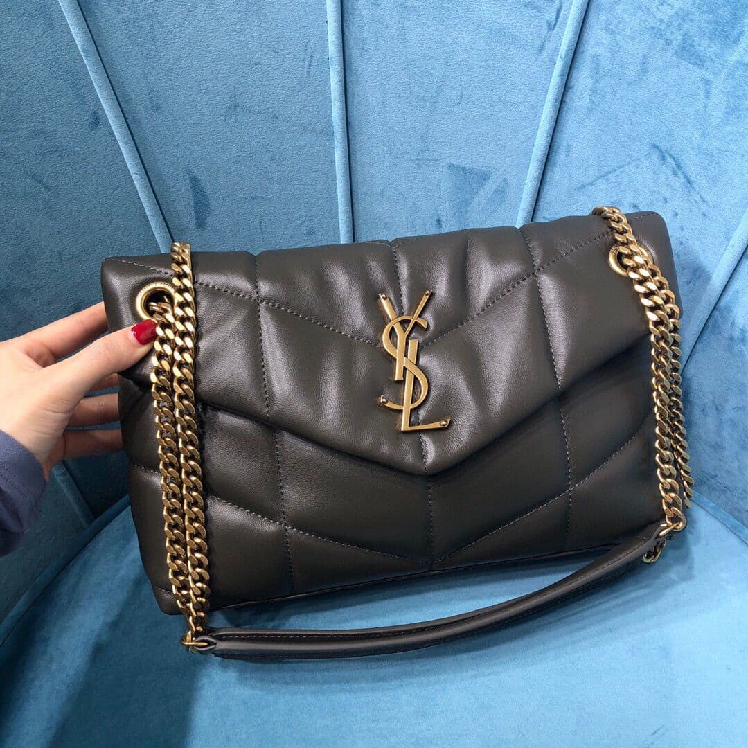Yves Saint Laurent Lou Lou Puffer Black – Moda
