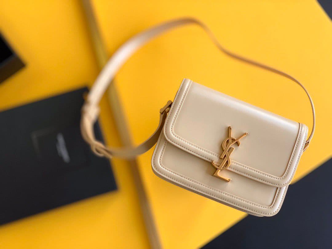 Yves Saint Laurent Satchel Solferino Bege – Moda