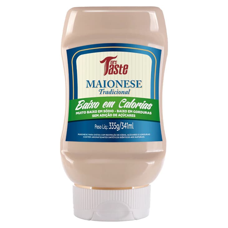 Mrs Taste Maionese Tradicional 335g – Suplementos