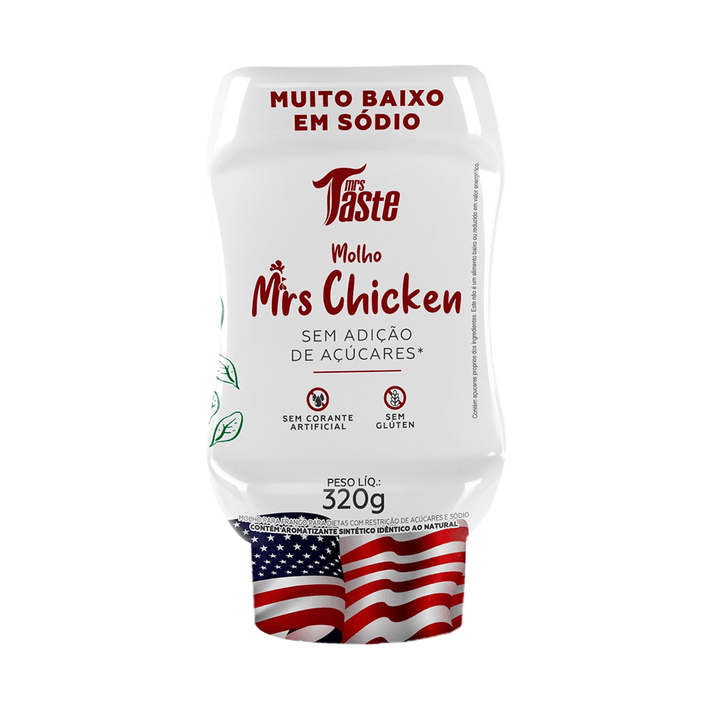 Mrs Taste Molho Mrs Chicken 320g – Suplementos