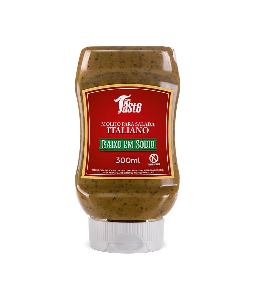 Mrs Taste Molho Para Salada Italiano 300g – Suplementos