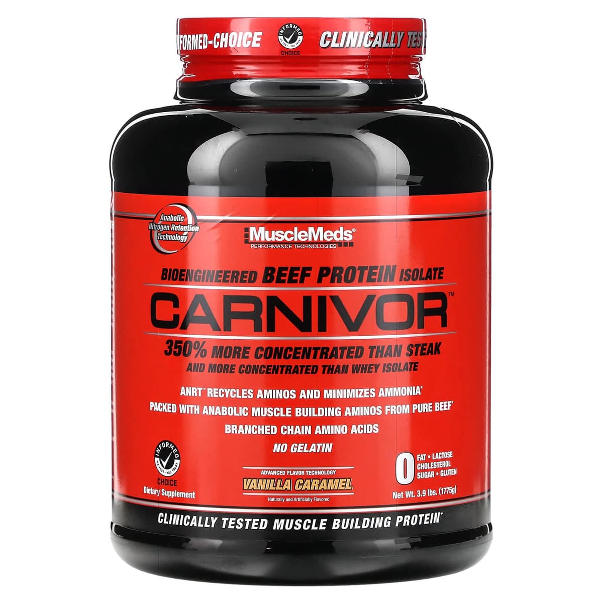 MuscleMeds Carnivor Vanilla Caramel 1775g – Suplementos