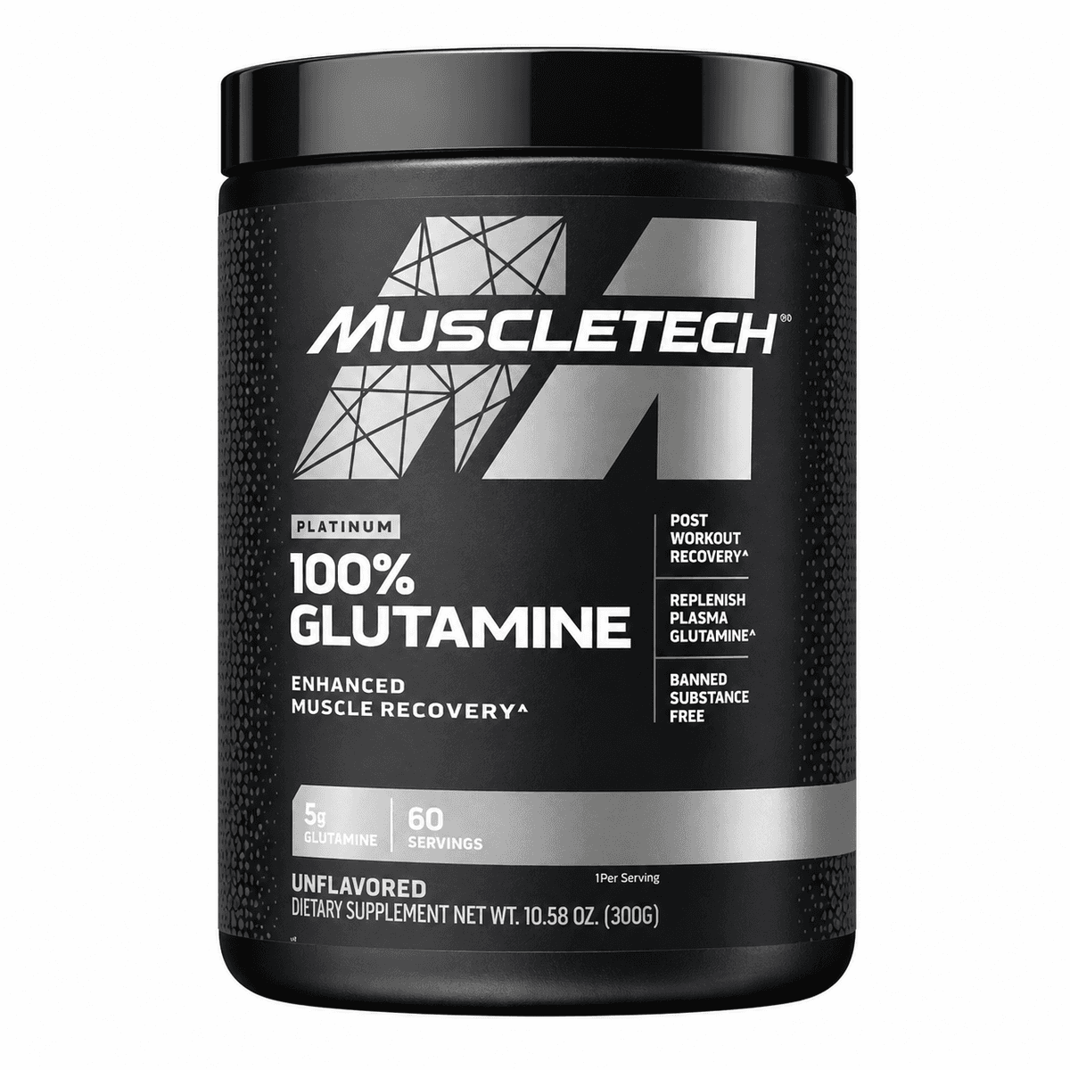 Muscletech 100% Glutamine 60 servings – Suplementos