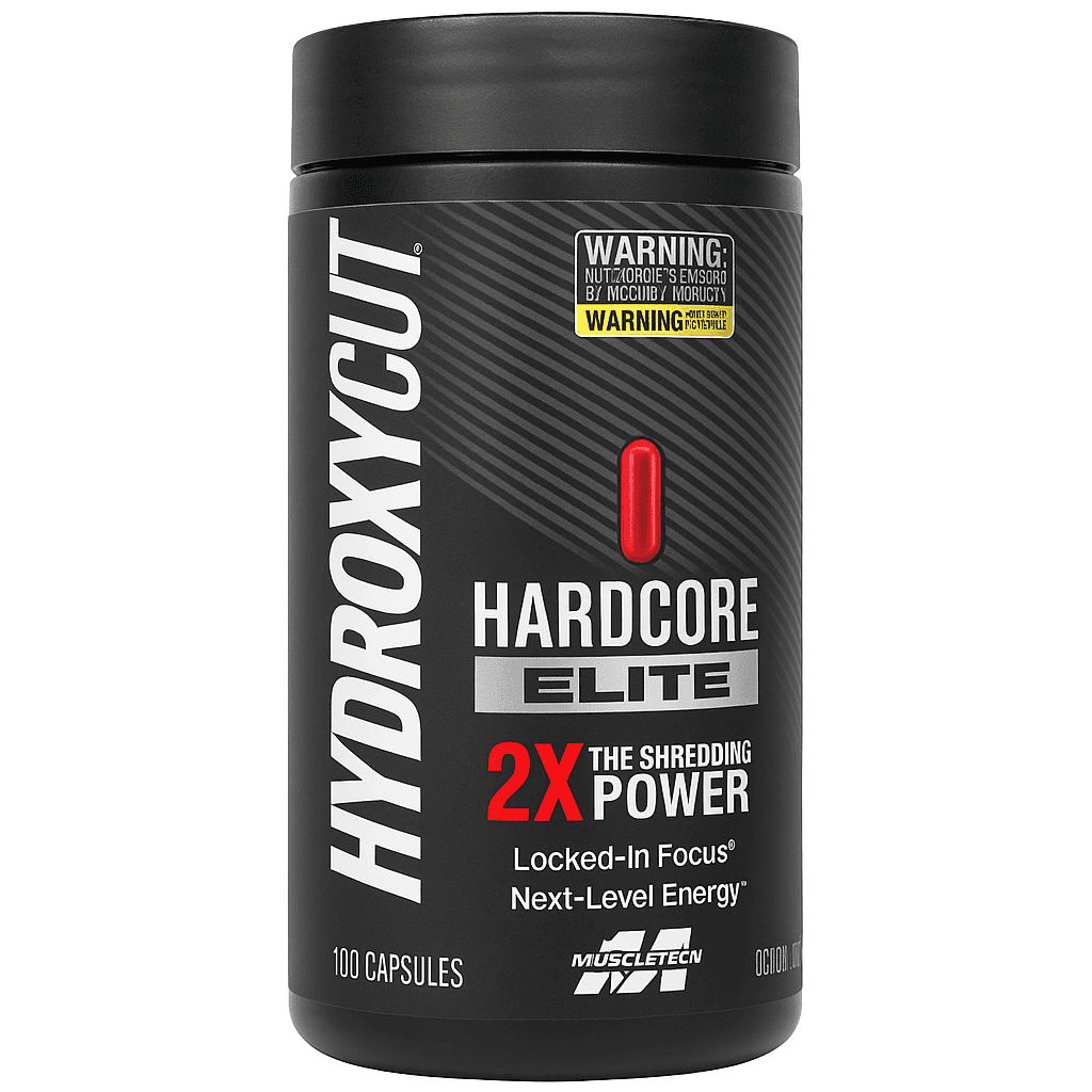 MuscleTech Hydroxycut Hardcore Elite 100 Cápsulas – Suplementos