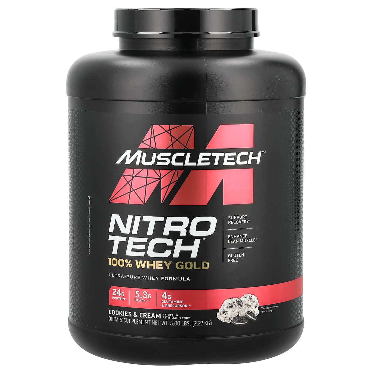 Muscletech Nitro-Tech 100% Whey Gold 2.27kg – Suplementos
