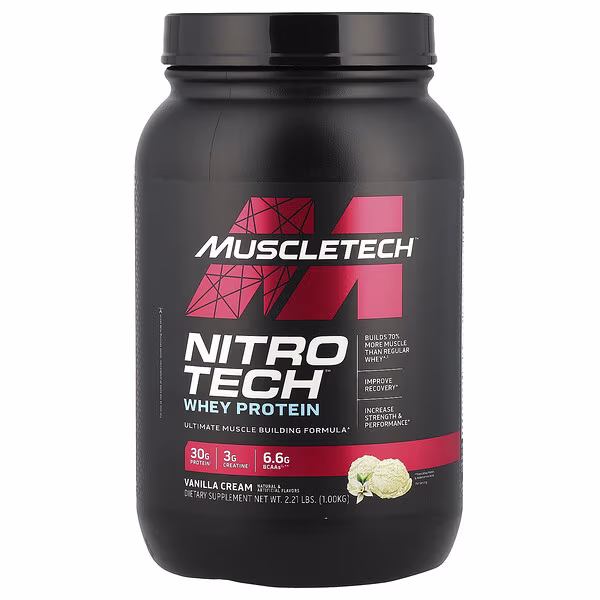 Muscletech Nitro Tech Whey Protein 1000g – Suplementos