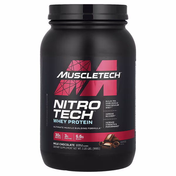Muscletech Nitro Tech Whey Protein 998g – Suplementos