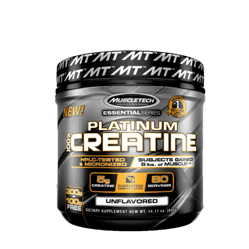 Muscletech Platinum Creatine 400g – Suplementos