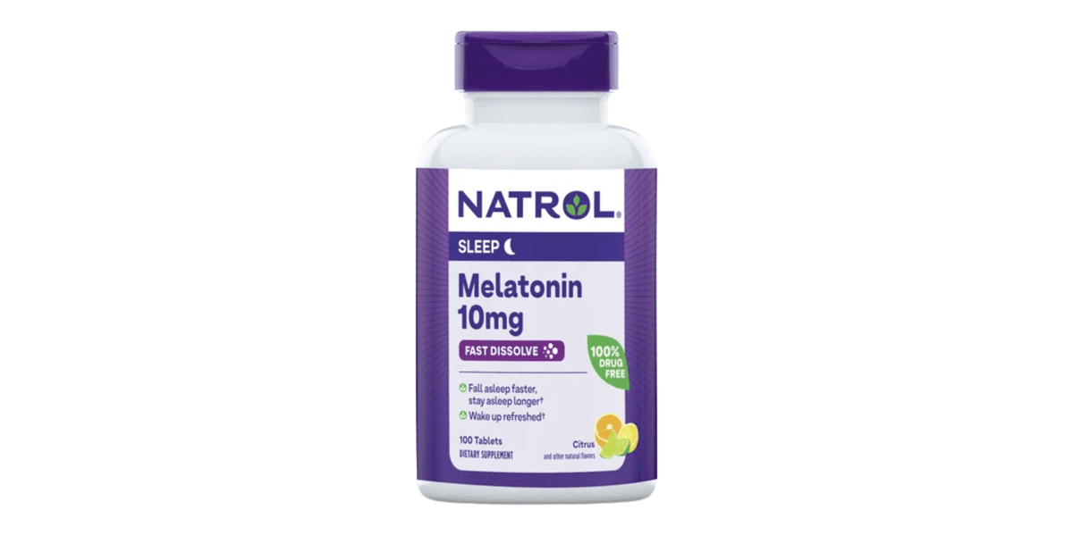 Natrol Melatonina 10mg 60 Cápsulas – Suplementos