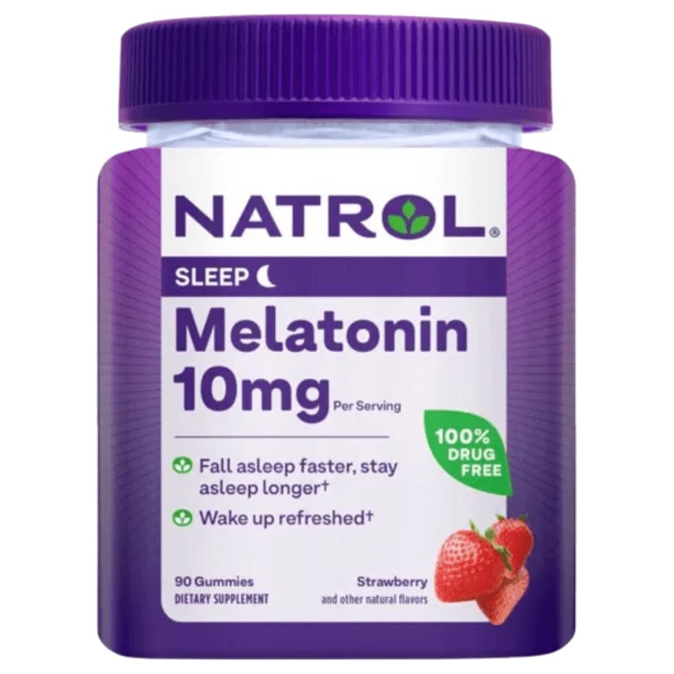 Natrol Melatonina 10mg 90 Gummy – Suplementos